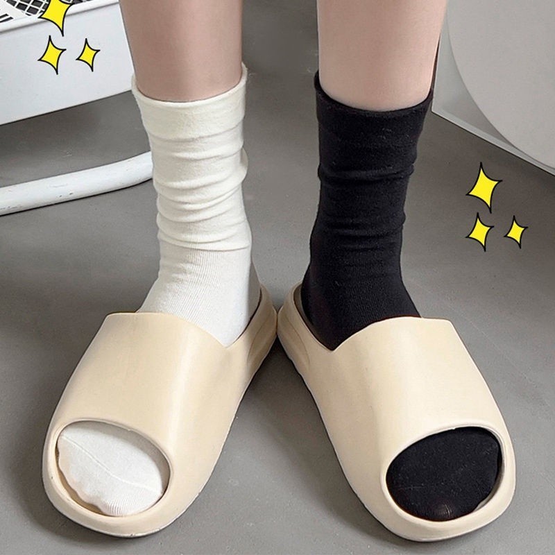 Tất Cổ Cao Nữ Vớ cotton Cổ Cao Thiết Kế Mới Thời Trang Mùa Thu Đông Dành Cho Nữ Hàn Quốc | BigBuy360 - bigbuy360.vn