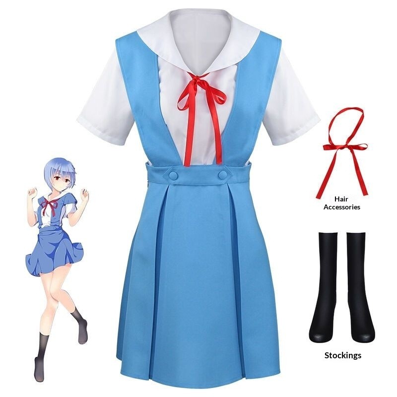 Đồ cosplay Evangelion Aya Polly, hàng cosplay anime, phù hợp cho áo quần sân khấu và khuôn viên