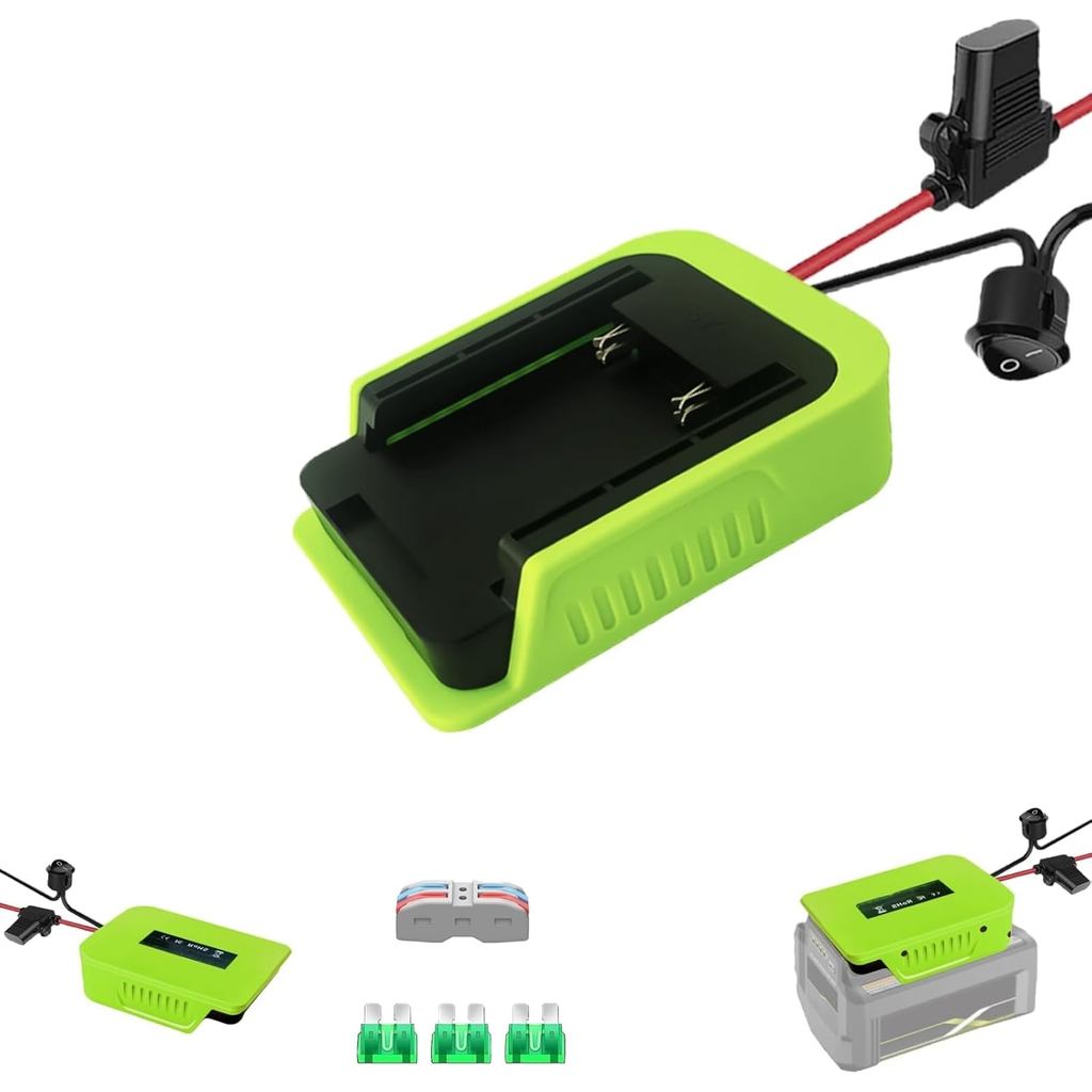 Dành cho Bộ chuyển đổi pin Power Wheels (Tương thích với pin Ryobi 40V)