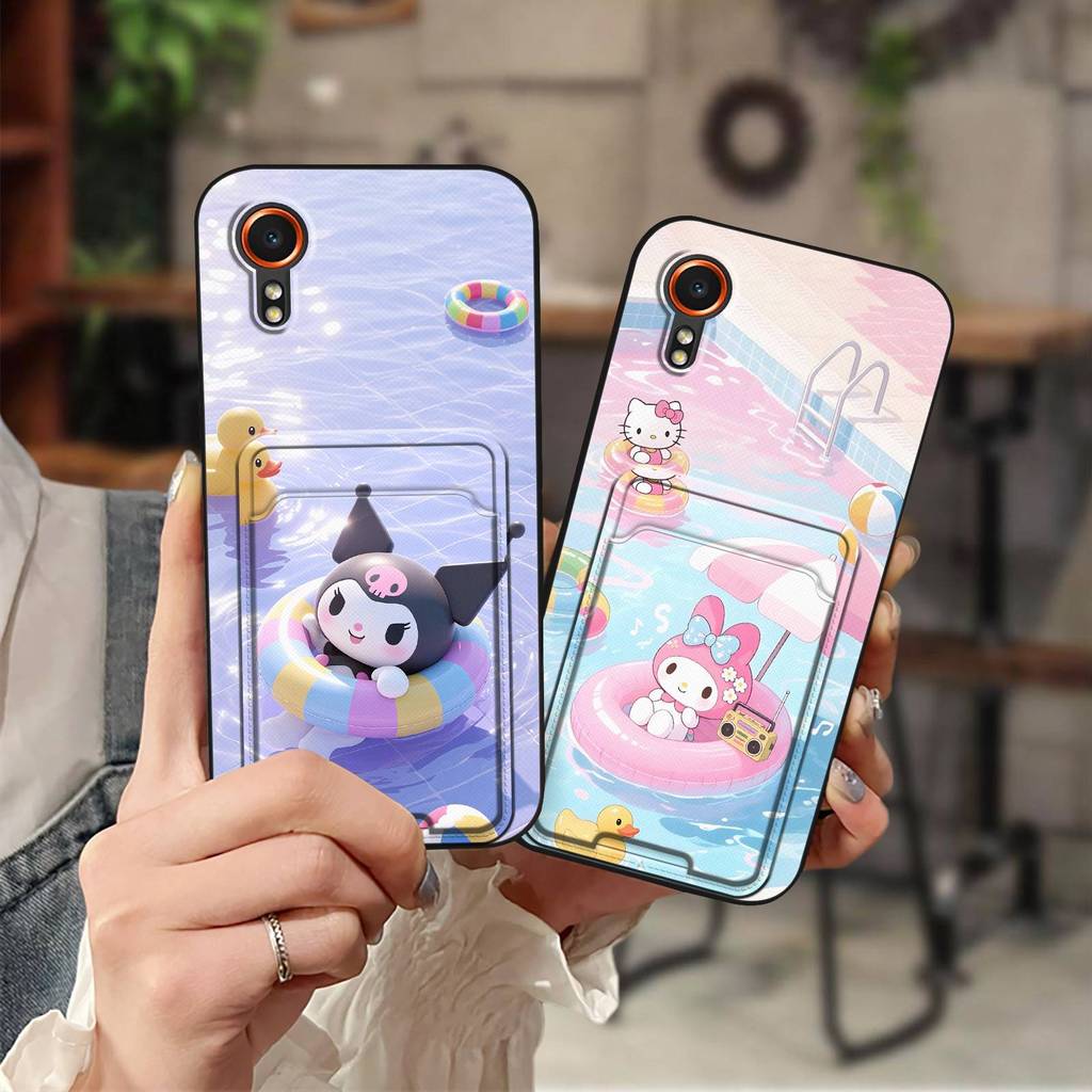 Ốp Điện Thoại Graffiti Bền Đẹp Cho Samsung Galaxy XCover7 / SM-G556B Ốp Lưng Hoạt Hình Silicon Bảo V