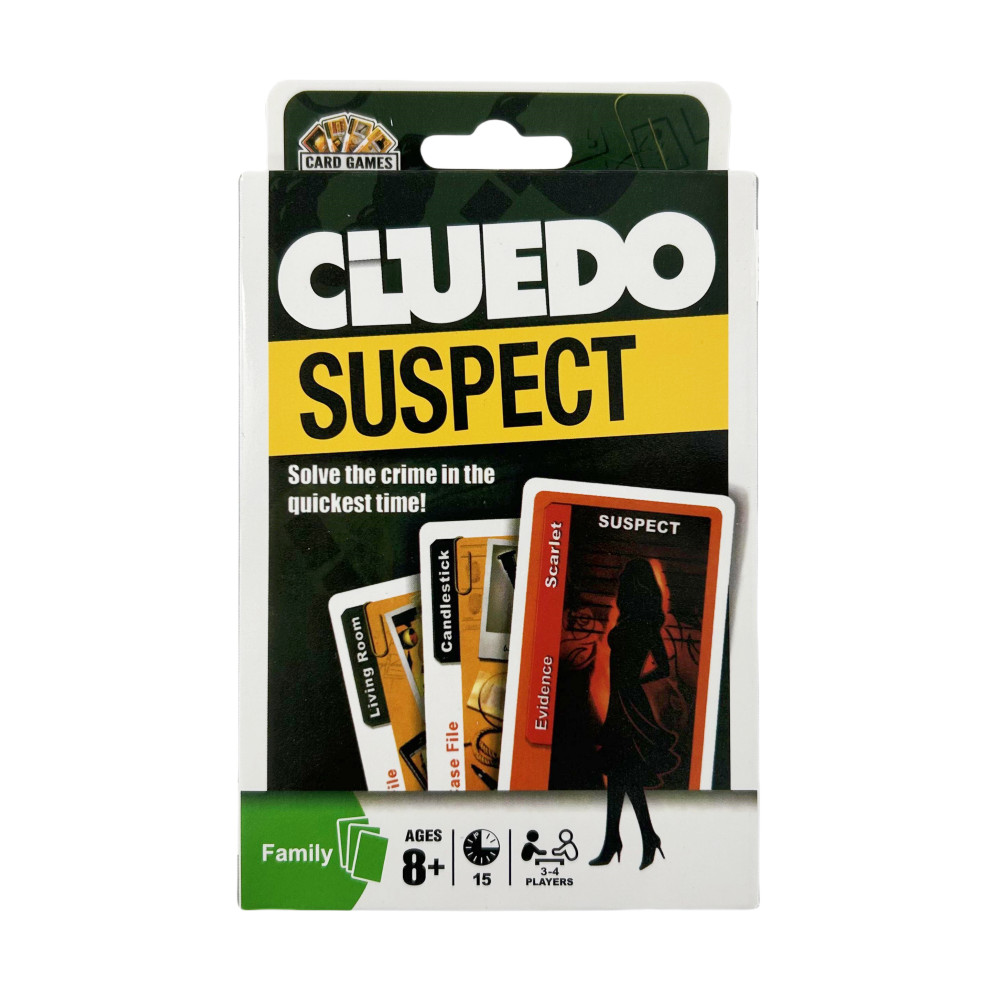 Trò chơi thẻ Cluedo - Trò chơi xếp hình bảng cổ điển dành cho nhiều người chơi, cung cấp giải trí tư