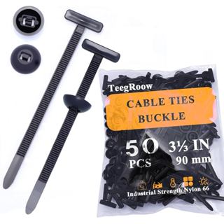 Bộ 50 Nylon Đa Năng Dây Buộc Cáp Khóa Cho Ô Tô - Kẹp Dây Kéo Ô Tô, Đinh Tán Nhựa, Khóa Buộc Khóa Kéo Tự Động, DIY Snap-Fit Ziptie Ốp Lưng Giữ Fender Lót Cửa Bảng F