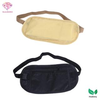 Heabety 1 Túi Thắt Lưng Thể Thao Đa Năng Thắt Lưng Tiền Cho Du Lịch Nữ Và Nam Mỏng Ẩn Ví Du Lịch Điện Thoại Di Động Túi Chống Trộm Mới