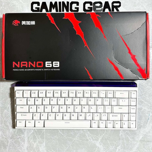 Bàn phím cơ gaming Nano68 | Rapid Trigger | 8000hz | RGB