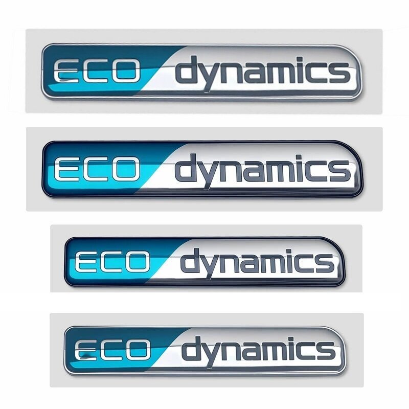 Logo động lực học ECO cho KIA Sportage Ceed RIO K3K4K5KX3KX5KX7 nhãn dán bên xe phía sau cốp xe biểu