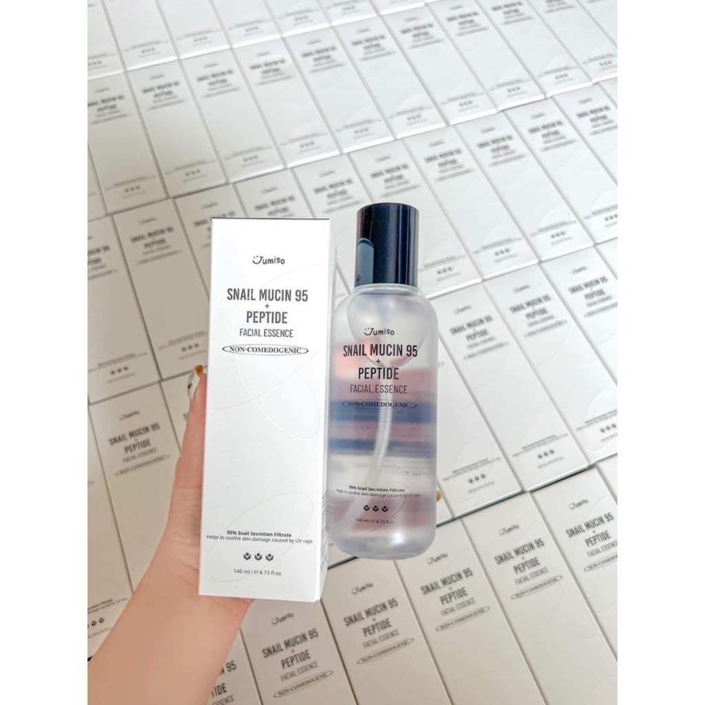 Tinh Chất Dưỡng Da Ốc Sên Jumiso Snail Mucin 95 + Peptide Facial Essence 140ml