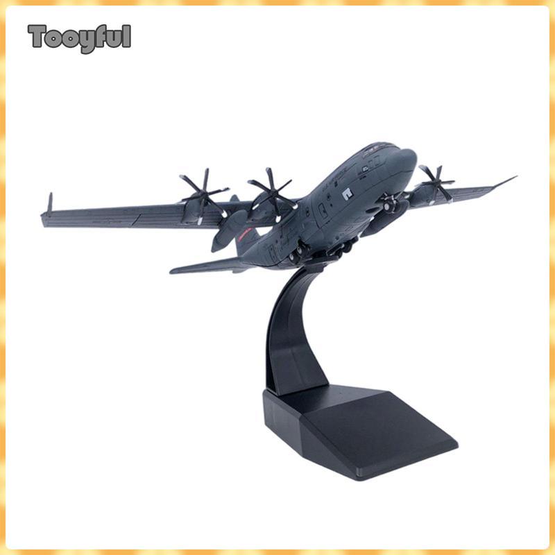 Máy bay vận tải C130 tỷ lệ 1: 200 của Không quân Mỹ có mô hình máy bay đứng cho