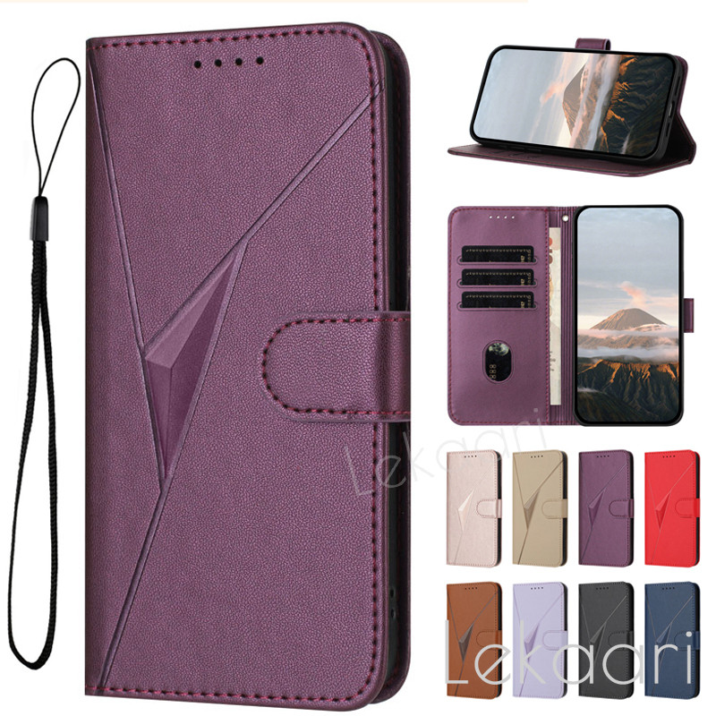 Ví Da Flip Case Cho ZTE Nubia Air Z80 Z60 Z60S Z50S A36 Neo 3 GT Focus Pro Ultra 5G Khe Cắm Thẻ Tam 