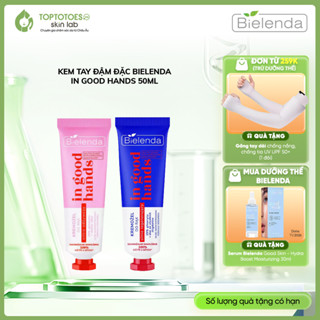   HÀNG NHẬP KHẨU  Kem tay đậm đặc Bielenda In Good Hands dưỡng ẩm chuyên sâu cho da tay khô thô ráp và nứt nẻ 50ml 