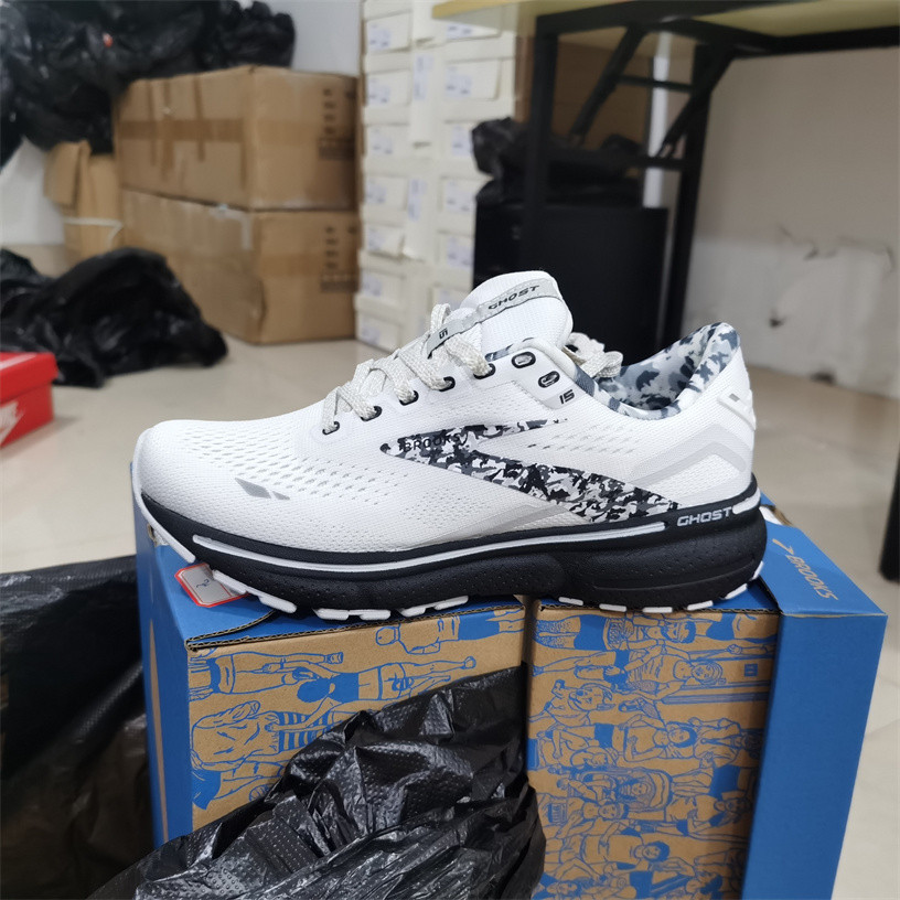Shoebox Brooks Ghost Marath Thoải Mái Tất Cả Trận Đấu Chống Trơn Trượt Chống Mài Mòn Thấp-Top Ghost 