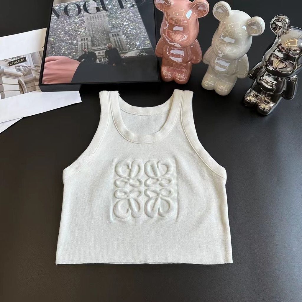 Áo yếm dệt kim chữ nổi LOEWE3961 dành cho nữ