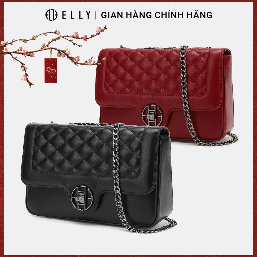 [Deal sang chảnh]  Túi xách nữ cao cấp da thật ELLY – ET124