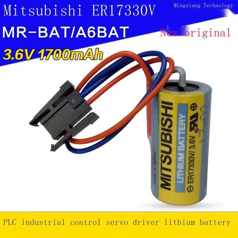 Pin Lithium Mitsubishi Servo chính hãng mới chính hãng (Mitsubashi ER17330V / 3.6V) A6BAT MR-BAT