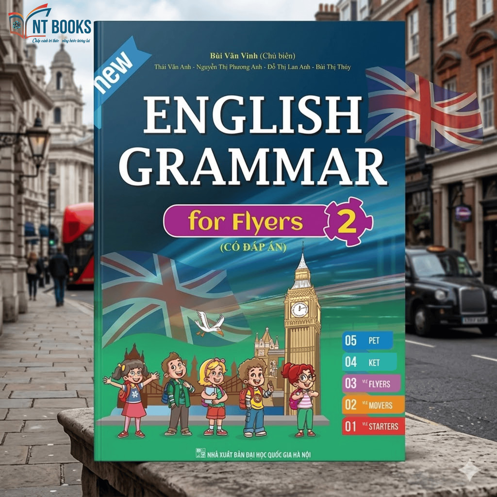 Sách - English Grammar for Flyers 2 (có đáp án) - MT