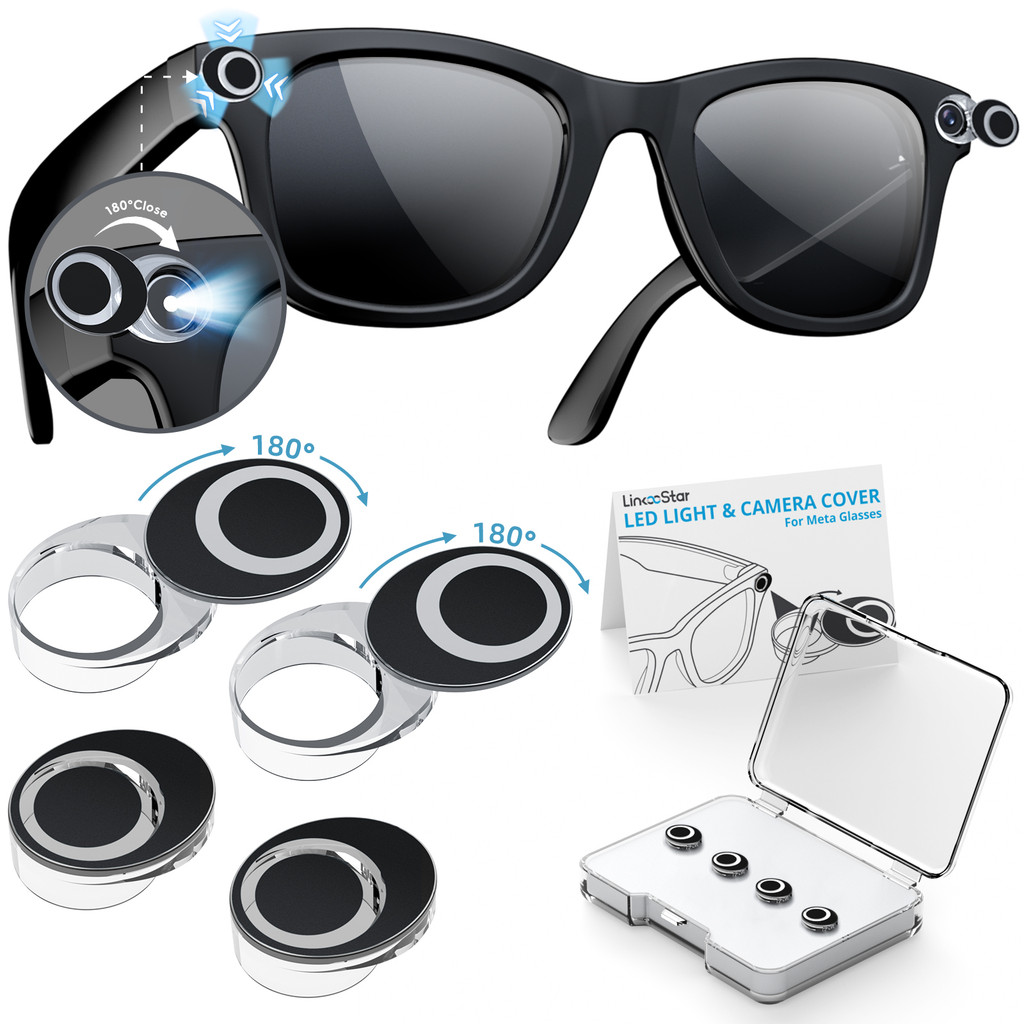 2 / 4 / 6 Chiếc Dành Cho Kính Thông Minh Meta Xoay Camera Dành Cho Ray Ban Meta Wayfarer / skyler / 