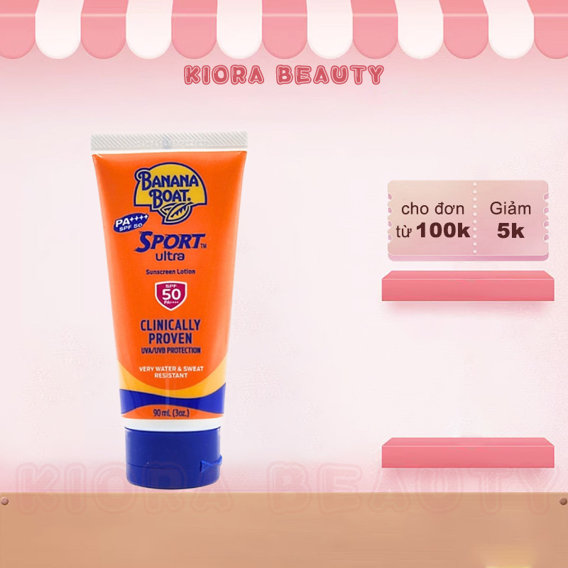 Kem Chống Nắng Banana Boat SPF110 90ml – Bảo Vệ Da Nhanh, Thấm Mau, Không Nhờn Dính