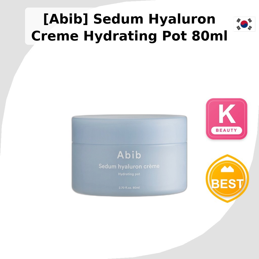 [Abib] Chậu dưỡng ẩm Sedum Hyaluron Creme 80ml / Creme Hàn Quốc / Độ ẩm sâu / Chính hãng 100% của to