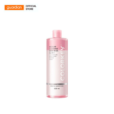 Nước Tẩy Trang Làm Sạch Colorkey Micellar Cleansing Water In Oil All-in-1 500ml | Guardian Việt Nam