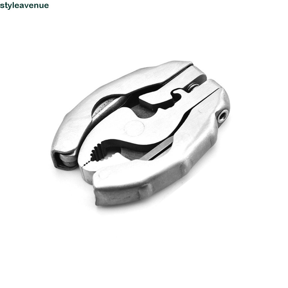 Kìm đầu tròn STYLEAVENUE, Kìm bỏ túi Mini EDC Tool 9 trong 1, Kìm móc khóa đa năng Tiện ích Máy cắt 