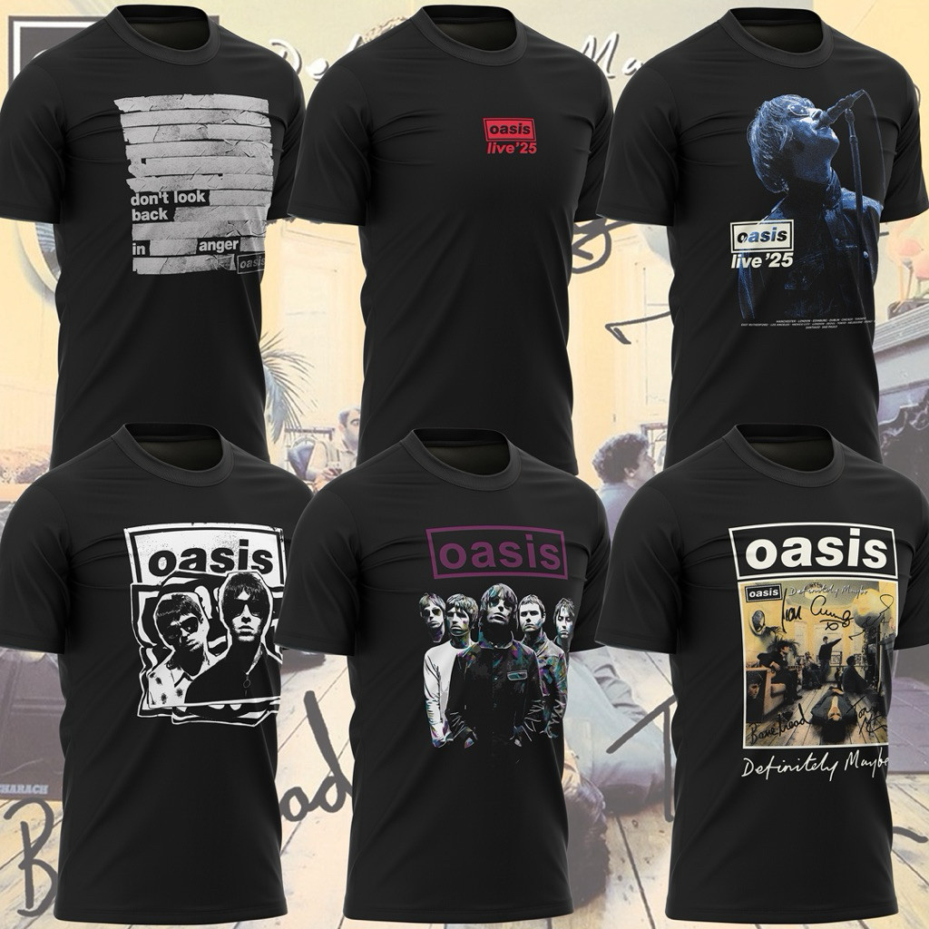 Áo thun Oasis Live ’ 25