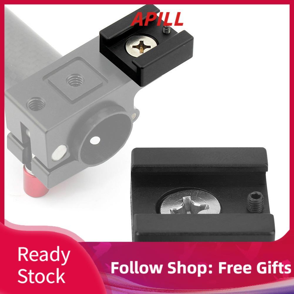 apill aqxreight Fl Hotshoe Mount A 1 4 S Giày nóng hợp kim nhôm cho máy ảnh Tr Photo Studio Kit Cuộc