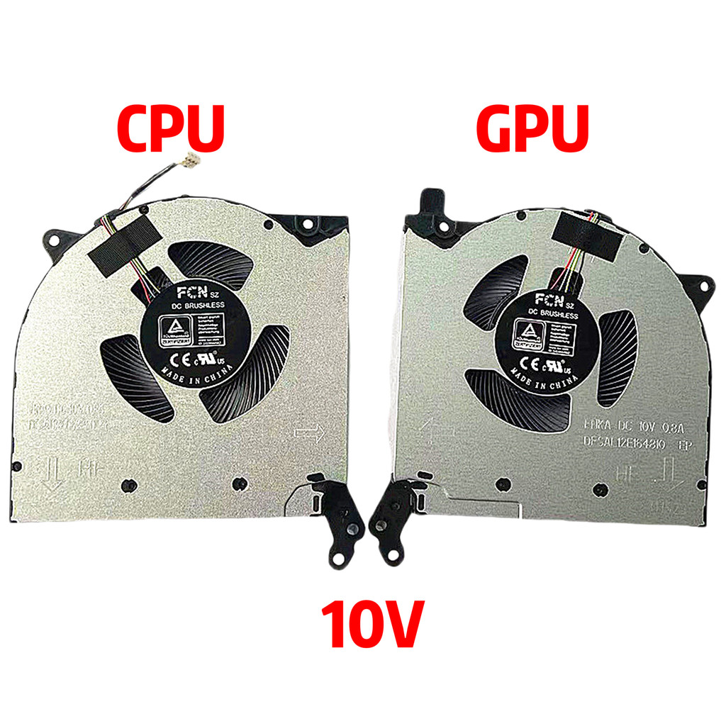 Laptop Chính Hãng CPU GPU Quạt Làm Mát Cho Lenovo Saver R7000 / P Y7000 / P Legion 5-15ACH6H Quạt Mẫ