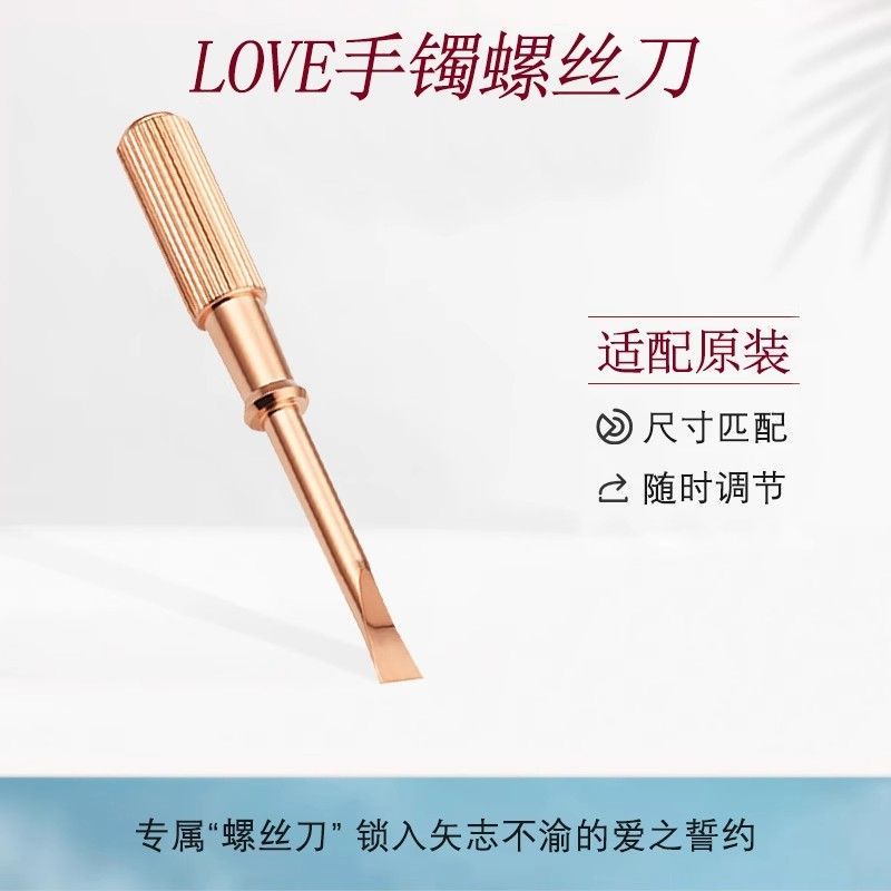 Phần cứng chính xác Tuốc nơ vít Thép titan có thể thay thế vòng tay Cartier Công cụ Vòng tay Phụ kiệ