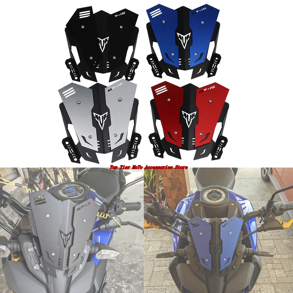 Phụ Kiện Xe Máy Kính Chắn Gió Thể Thao Kính Chắn Gió Chắn Gió Phù Hợp Cho YAMAHA MT125 MT-125 2020 2