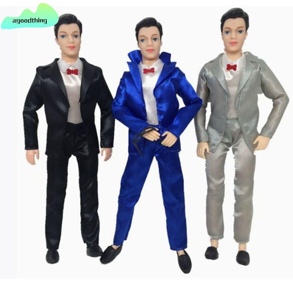 AGOODTHING 11 Bộ Quần Áo Búp Bê Nam 1 / 6, Đẹp Trai Hàng Ngày Mặc Phù Hợp Với Quần Áo Sơ Mi, 6 Phong