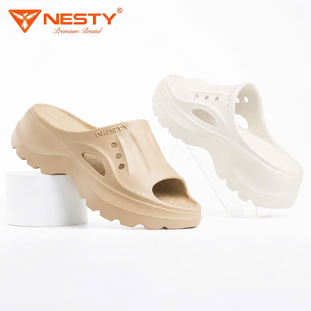 ( NE73 ) DÉP SỤC HỞ MŨI NESTY ĐẾ ĐỘN 7CM, CHẤT LIỆU EVA NHẸ, ÊM, KHÔNG THẤM NƯỚC ( NE73 )
