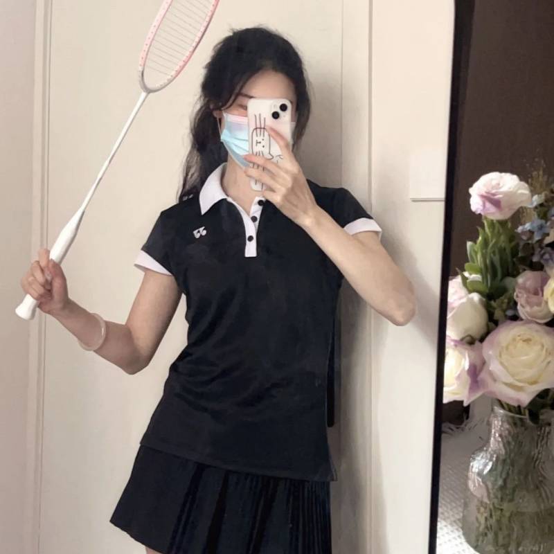26 New YY Sports T-shirt Polo Suit Same Short Sleeve Sports Competition Skirt MmEP
