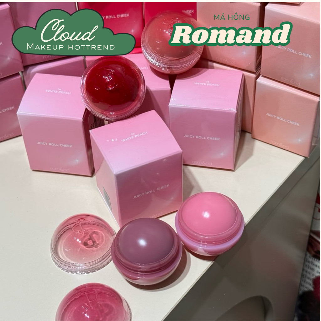 Má Hồng Kem Romand Juicy Roll Cheek 8.4g Hàn Quốc