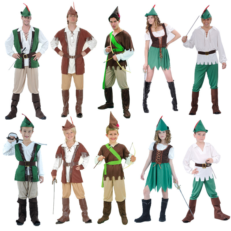 Trang Phục Mới Cosplay Halloween Cosplay Người Lớn Nữ Yêu Tinh Quần Áo Tai Trẻ Em Nam Phù Thủy Xứ Oz