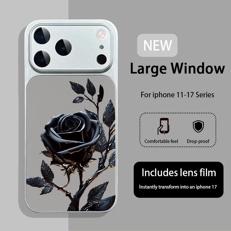 Ốp lưng iphone 17 16 15 14plus 13 12 11 pro max, mẫu cũ ngay lập tức biến thành iPhone 17, được tran