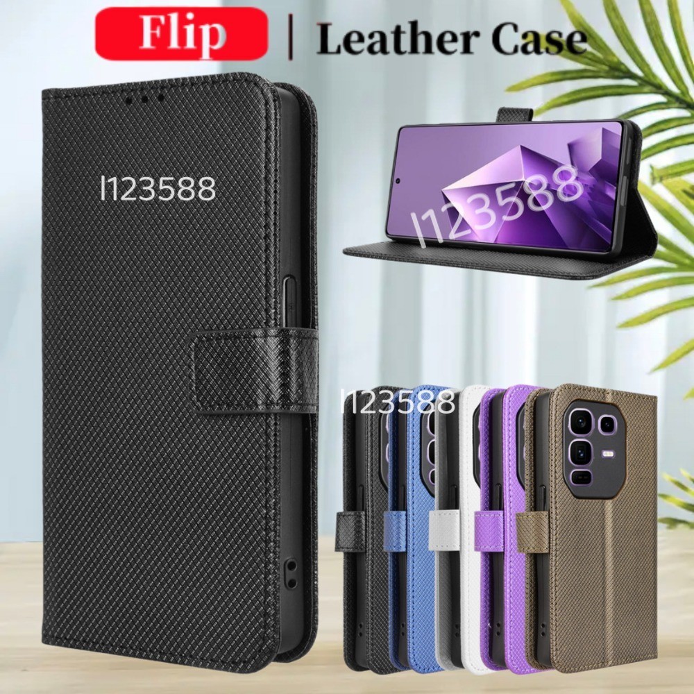 Ốp Da Cho Infinix Note 50 Pro + 5G 2025 Chân Đế Cho Infinix Note 50 X S Pro + Note50 50X 50S 50Pro +