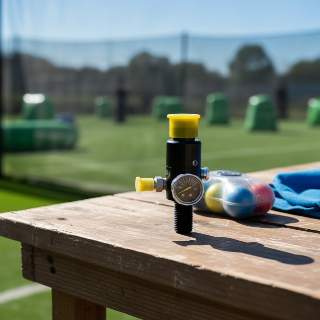 Van khí HPA 5 / 8 "-18UNF W / 4500psi Entry