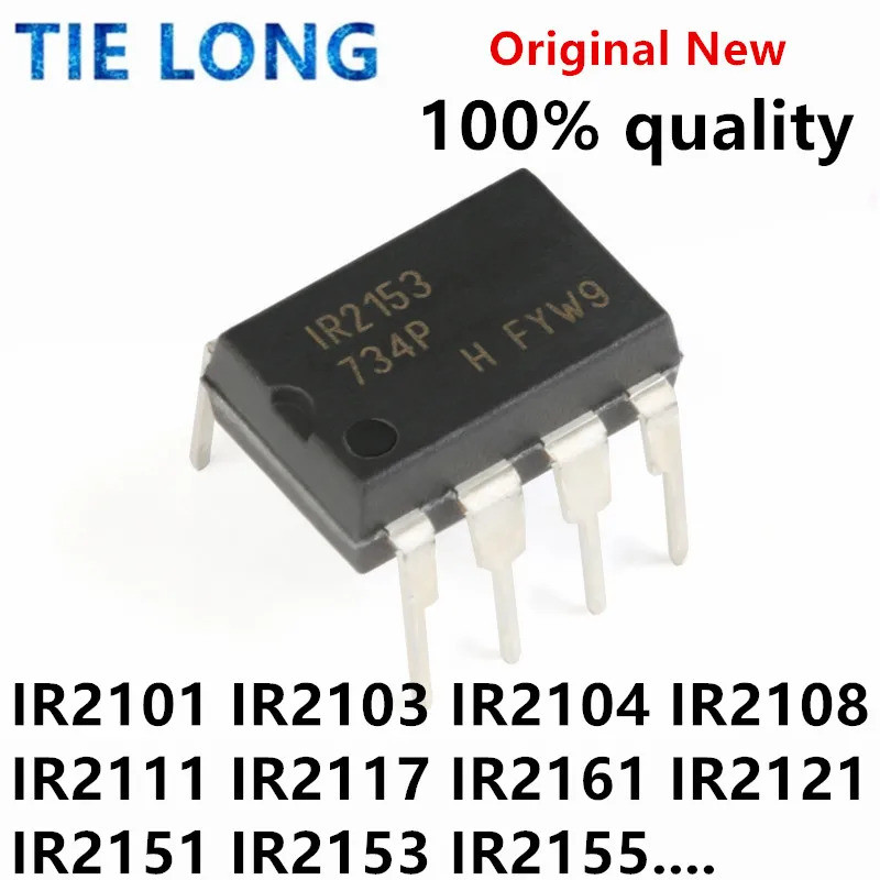 5 CHIẾC IR2101PBF IR2101 DIP-8 IR2103 IR2106 IR2103PBF IR2104 IR2108 IR2111 IR2161 IR2121 IR2151 IR2