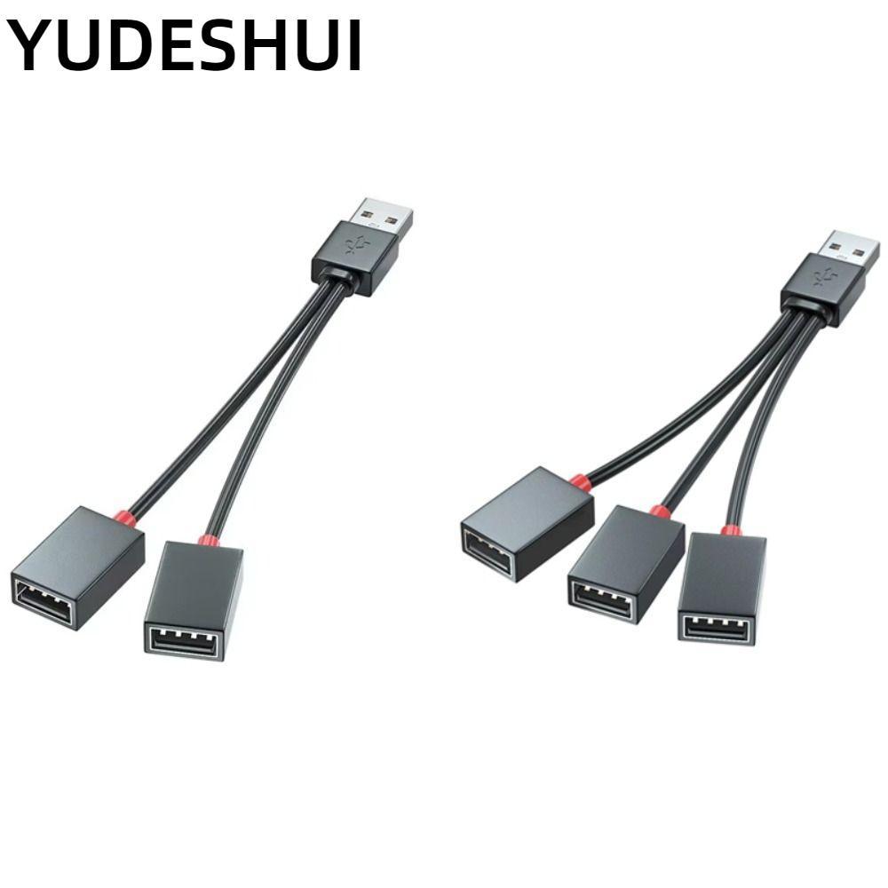 Bộ chia USB YudhUI, Bộ chuyển dữ liệu 3 trong 1 USB HUB, Cáp sạc đa chức năng Hub 2 trong 1 Type C H
