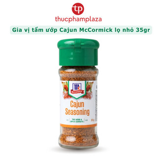 Gia vị tẩm ướp Cajun McCormick lọ nhỏ 35gr