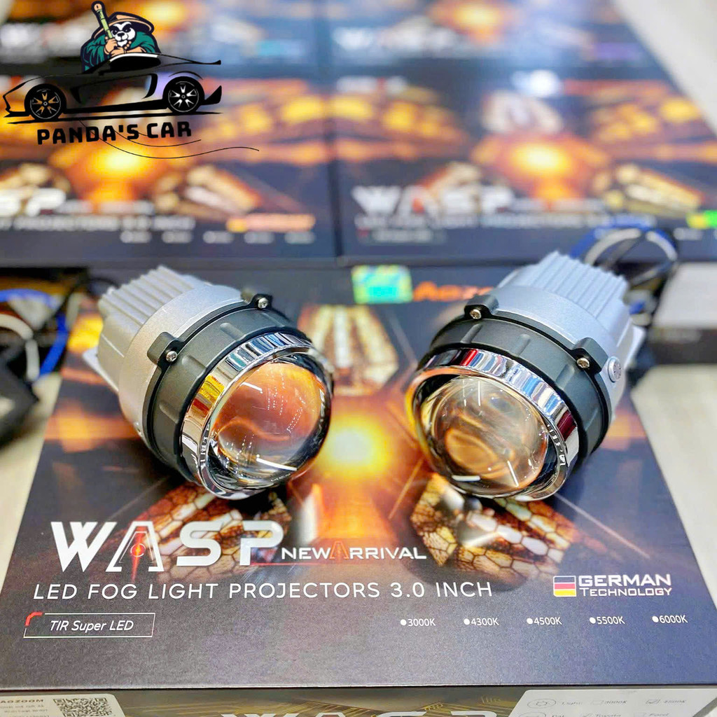 Bi Led Gầm AOZOOM WASP FOG LIGHT 3.0 Nhiệt Màu 4500K,Bảo Hành Chính Hãng 3 Năm