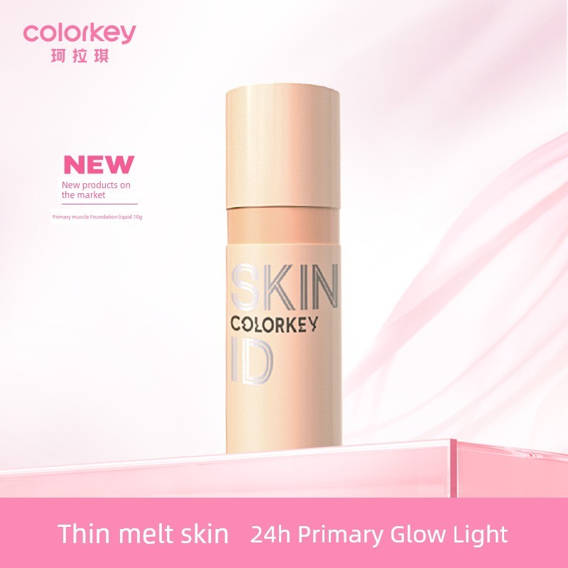 [Easy Buy One Piece] Colorkey Colorkey Native Skin Liquid Foundation 10g Kem che khuyết điểm dưỡng ẩ