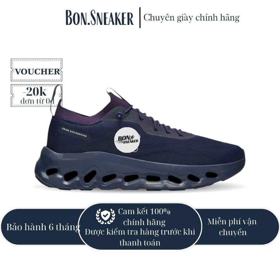 Giày chạy bộ 0 n L0ewe màu sắc thời thượng đế nhẹ như vân mây