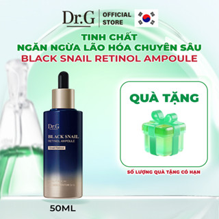  Tinh chất ngăn ngừa lão hóa chuyên sâu Dr.G Black Snail Retinol Ampoule 50ml 