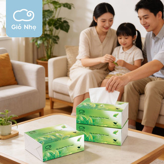 10 Gói Khăn Giấy Mềm 4 Lớp Khăn Giấy Mặt Trắng