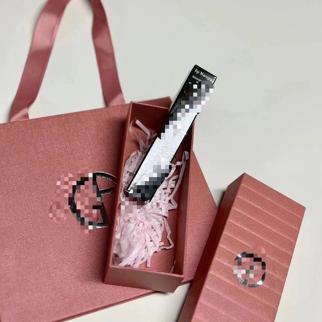 Ama Pink Lipstick Box Counter Lipstick Box Son môi Lip Glaze Cushion Box Mỹ phẩm Nước hoa Son môi Hộ