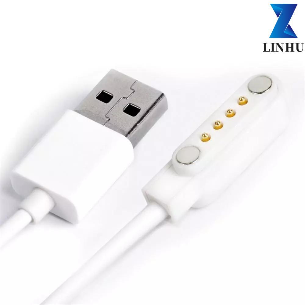 LINHU Đồng hồ thông minh LINHU Bền Y95 KW18 KW88 KW98 DM Nam đến 4 Pin Đồng hồ trẻ em Dây sạc đa năn