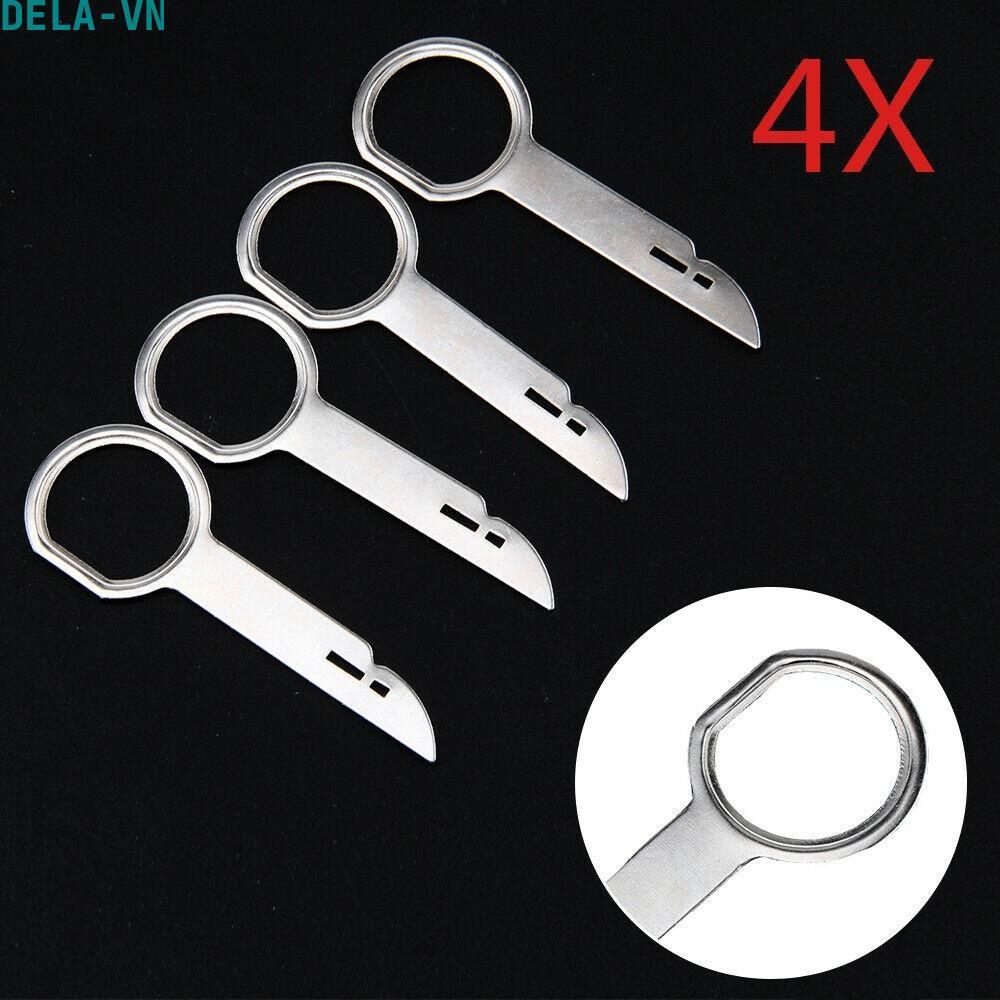 Radio Removal Keys Radio Removal Replacement 15*15*0.5 CM Car CD Stereo#DELA