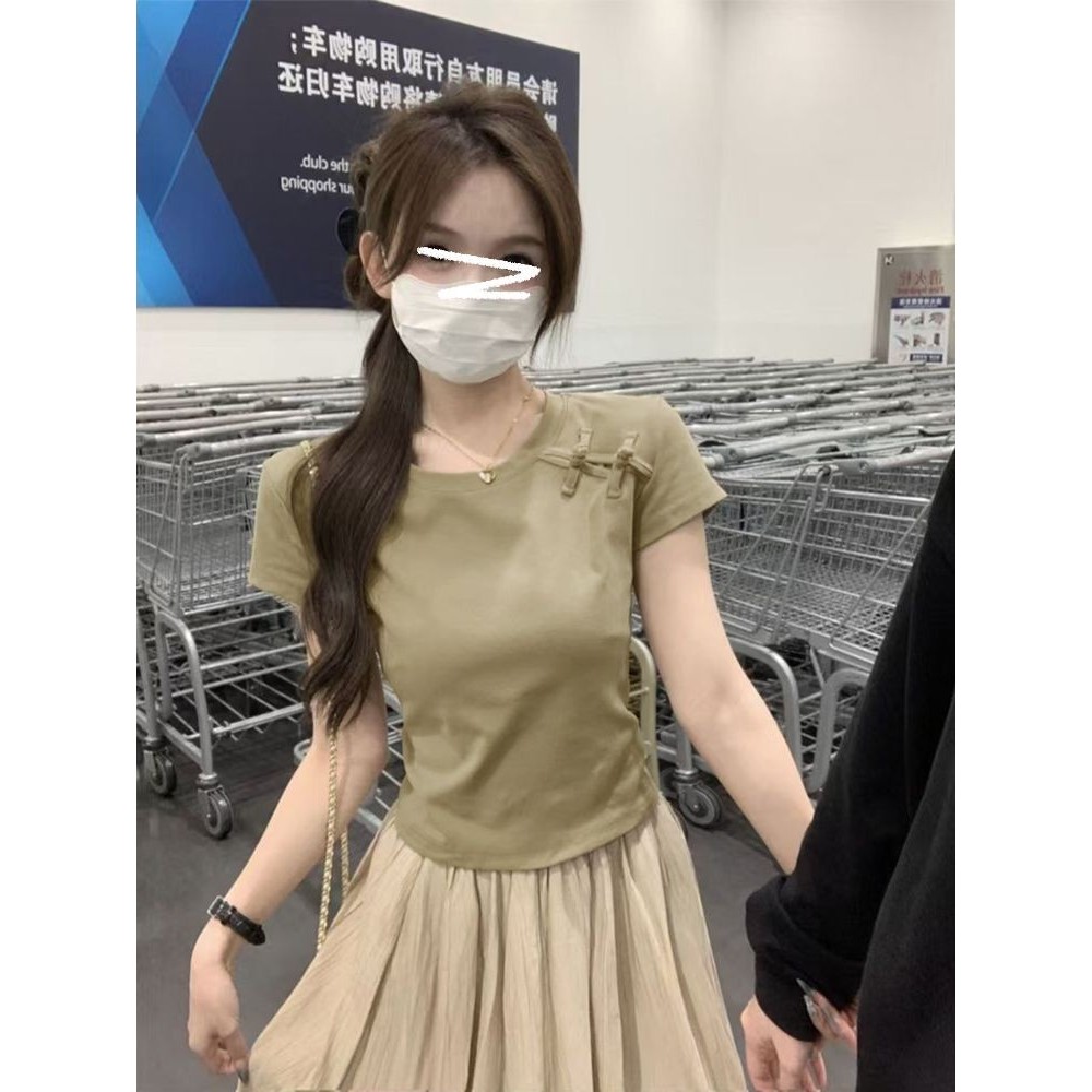 Moses Queen Áo Thun Phong Cách Trung Hoa,Slim-Fit, Tay Ngắn Nhẹ Nhàng