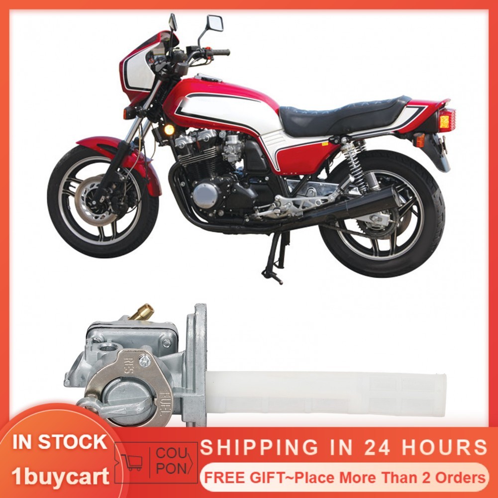 1buycart1 Van nhiên liệu khí Công tắc Petcock dài 154mm Chịu nhiệt độ 44300 45371 Tiết kiệm thay thế