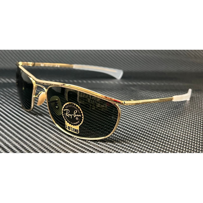 Kính mát Ray-Ban RB3119M màu vàng và xanh - Phong cách thể thao Olympiad